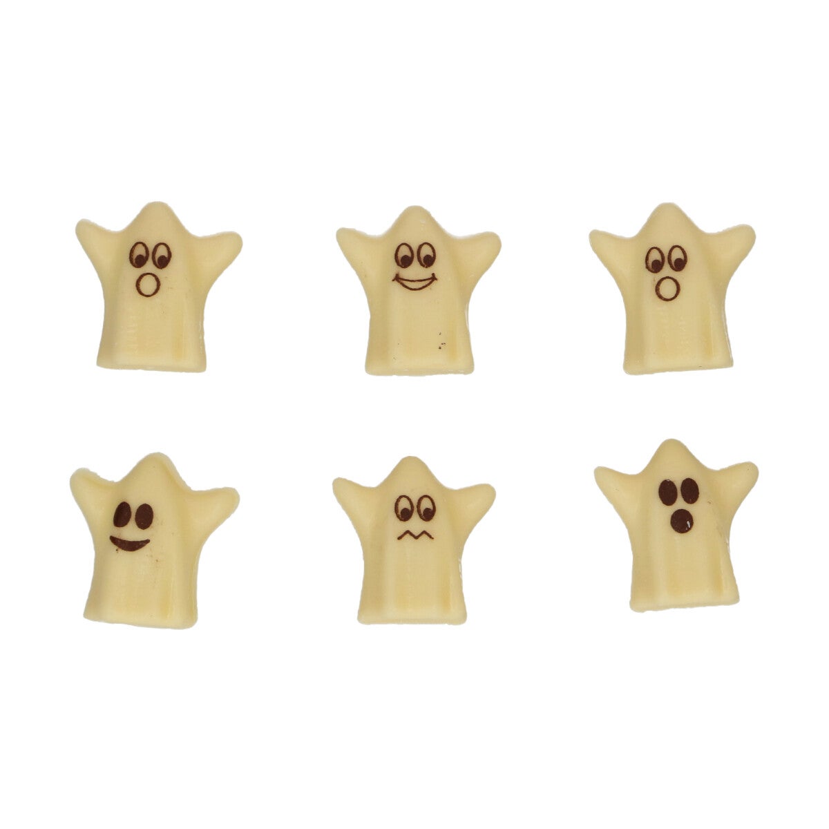 FunCakes Chocolade Decoratie 3D Geesten set/6