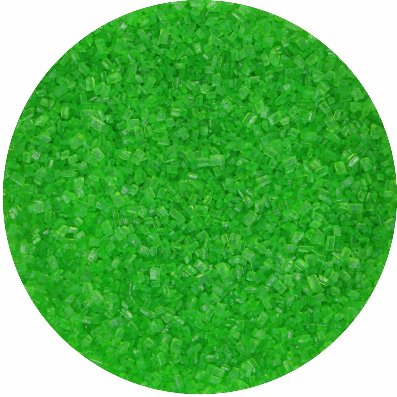 FunCakes Sugar Crystals Groen 80g