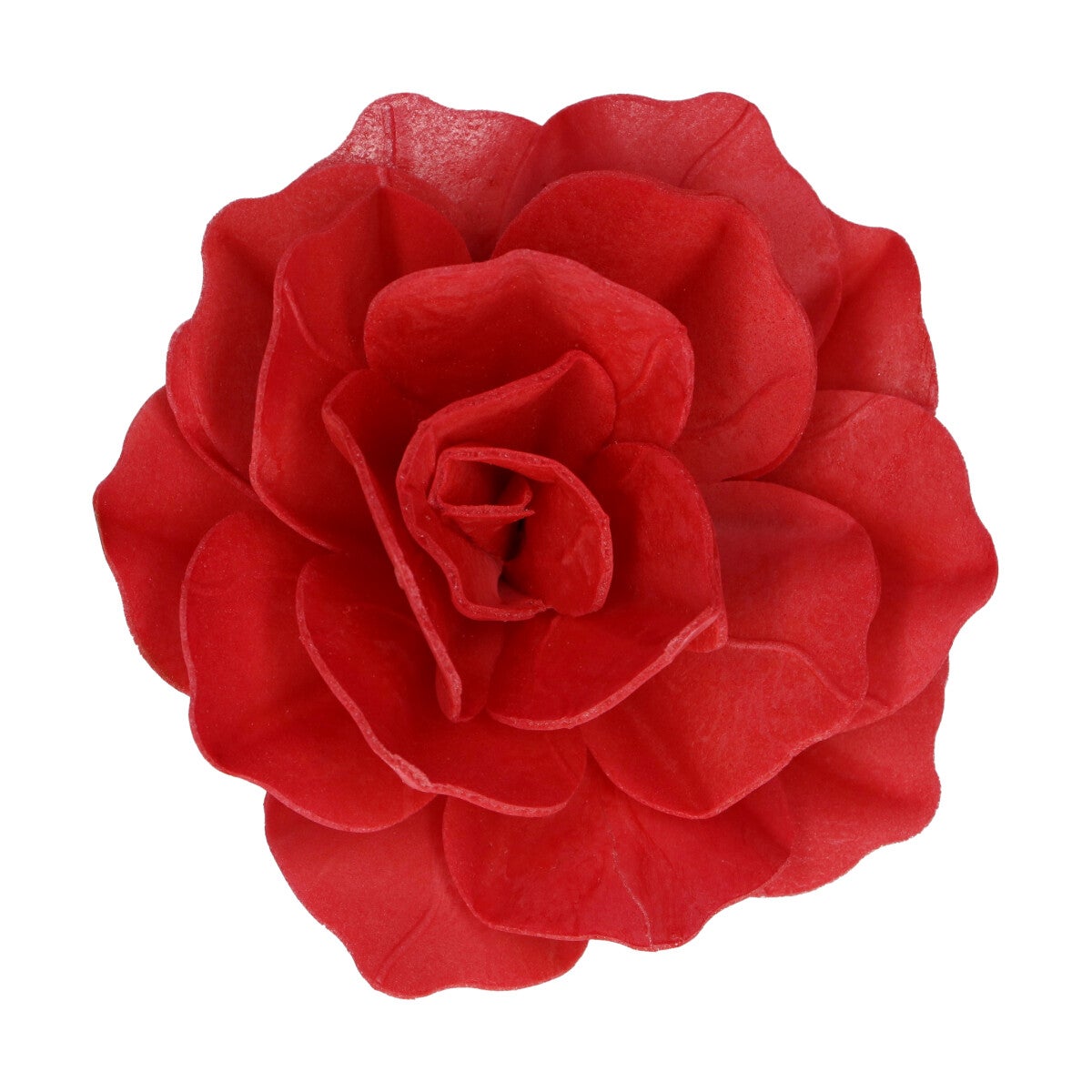 FunCakes Eetbare Papieren Bloemen Deluxe Roos Pastella Rood Large pk/1