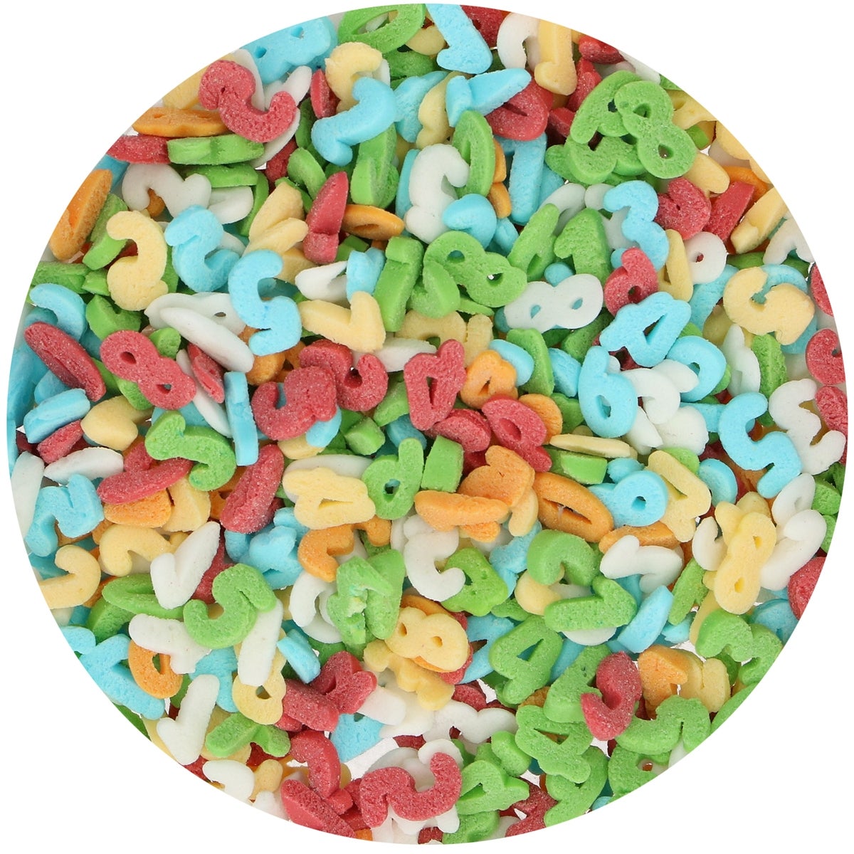 FunCakes Sprinkle Mix Regenboog Nummers 50g