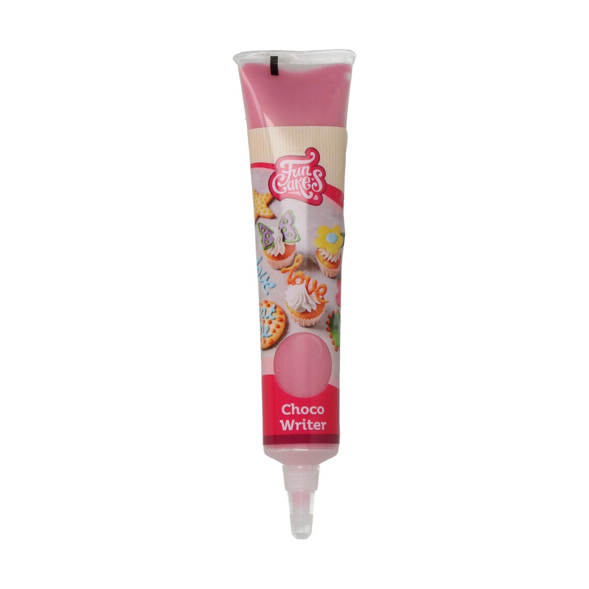 FunCakes Choco Writer Oud Roze 25g