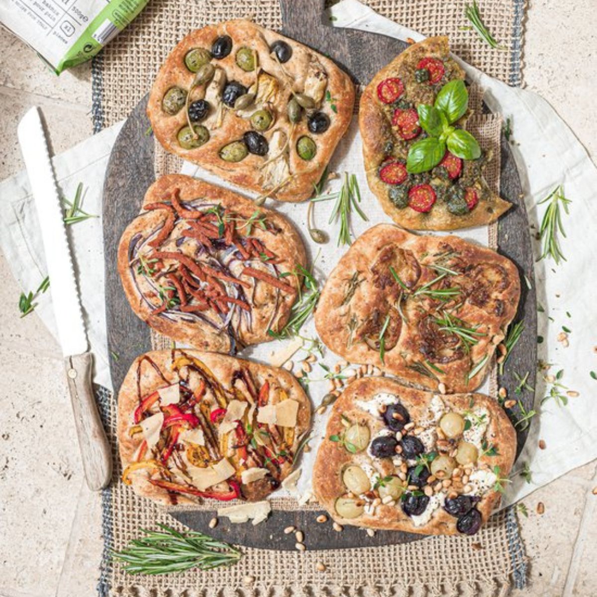 Niahm Focaccia Mix 500g