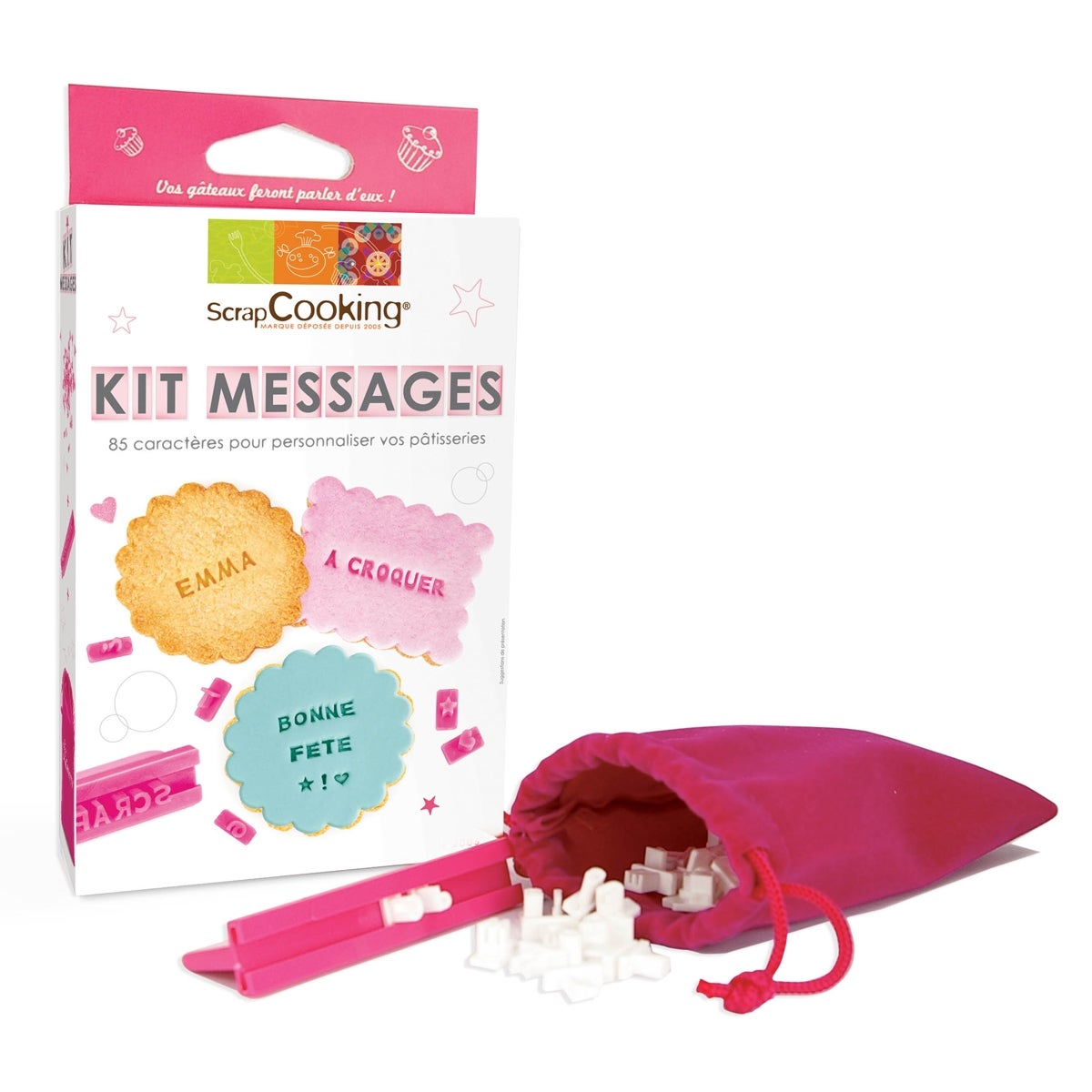 ScrapCooking Berichten Tekens set/87