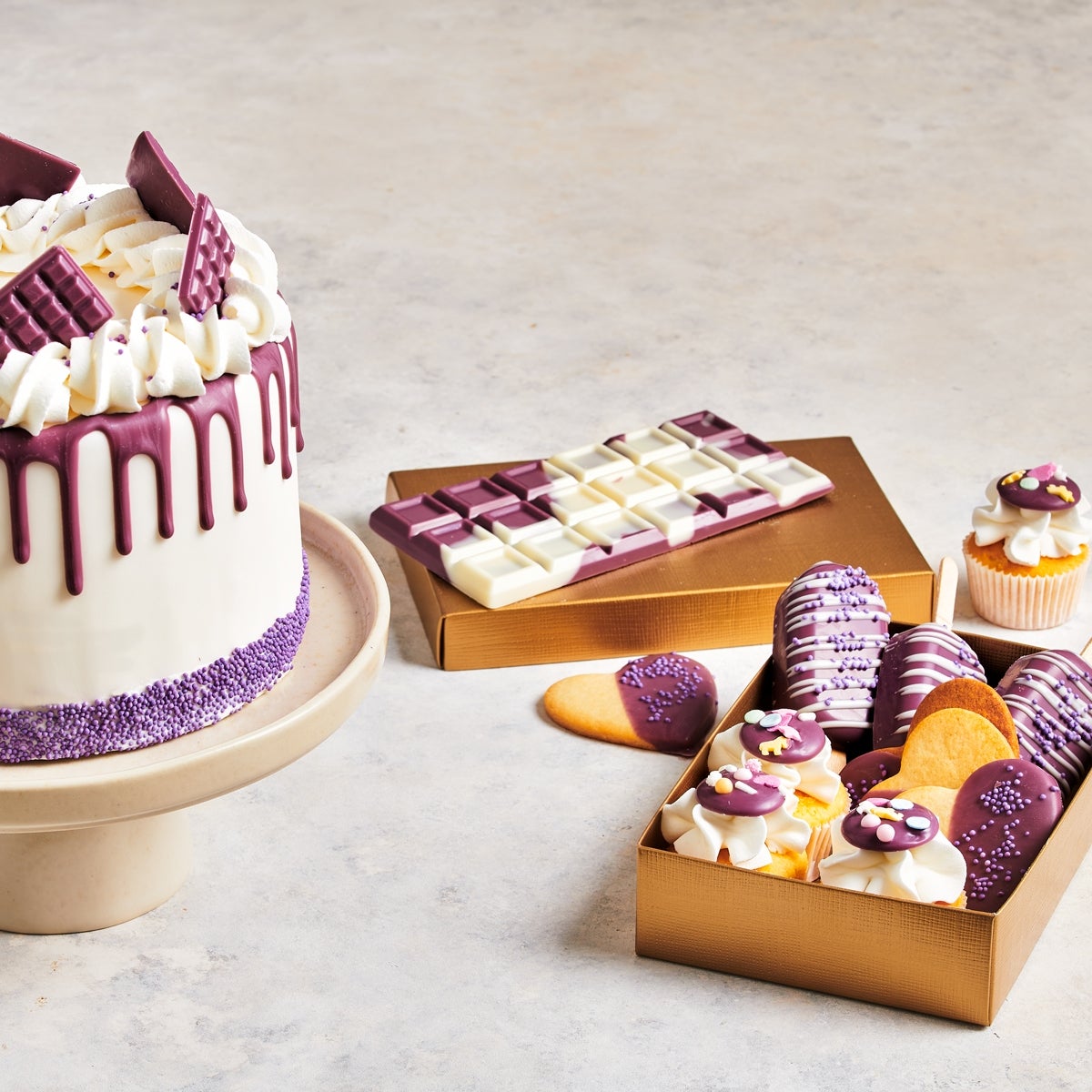 FunCakes Deco Melts Paars 250g