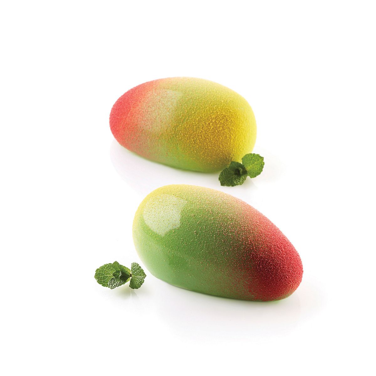 Silikomart Siliconen Mal Mango met Cutter 9,3x5,7x4,2cm