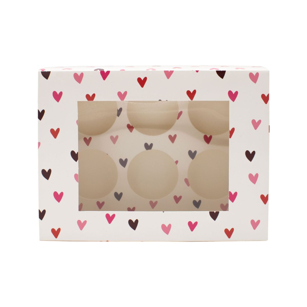 Simply Making Cupcake Doos Lovestruck Hearts 6 pk/2