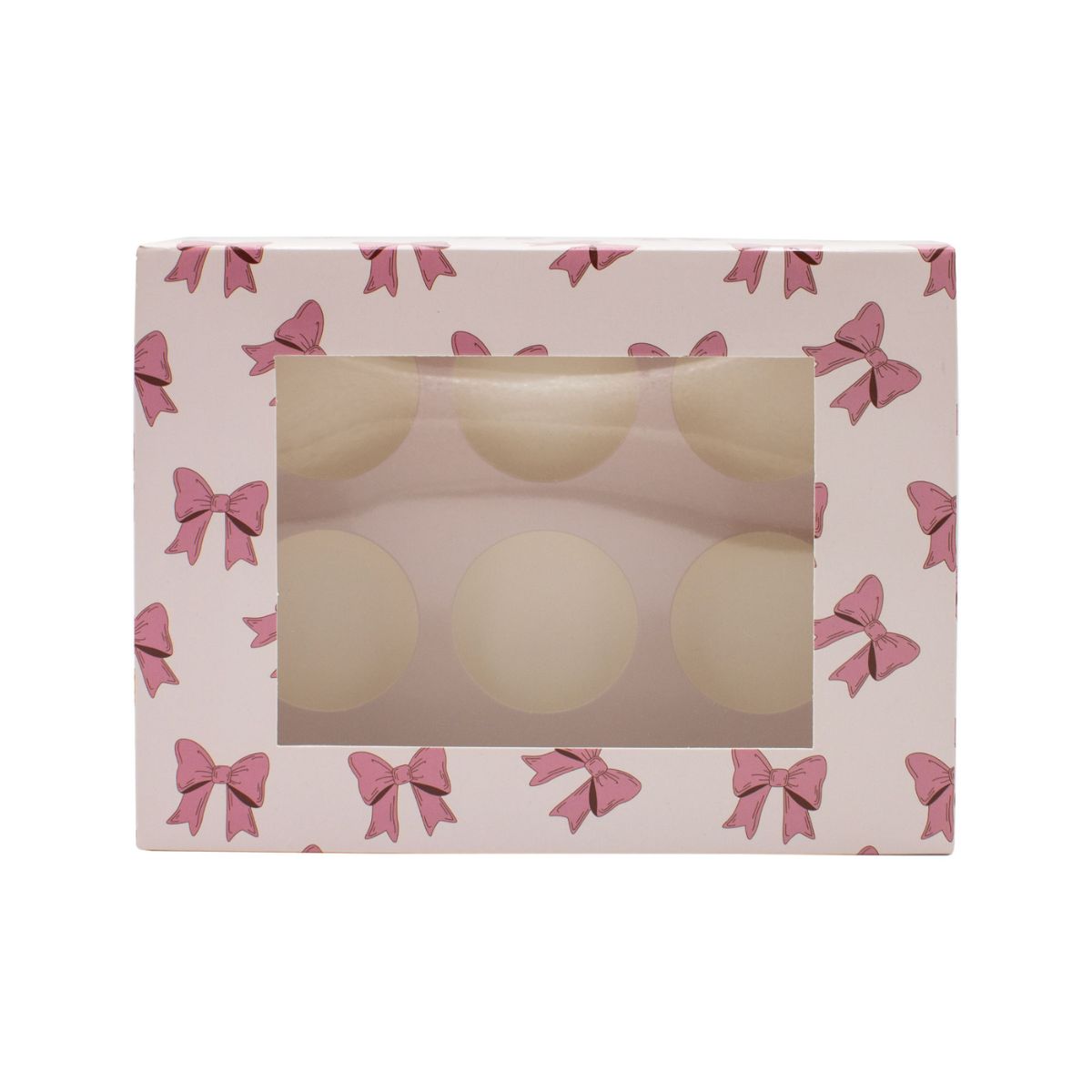 Simply Making Cupcake Doos Pink Ribbons 6 pk/2