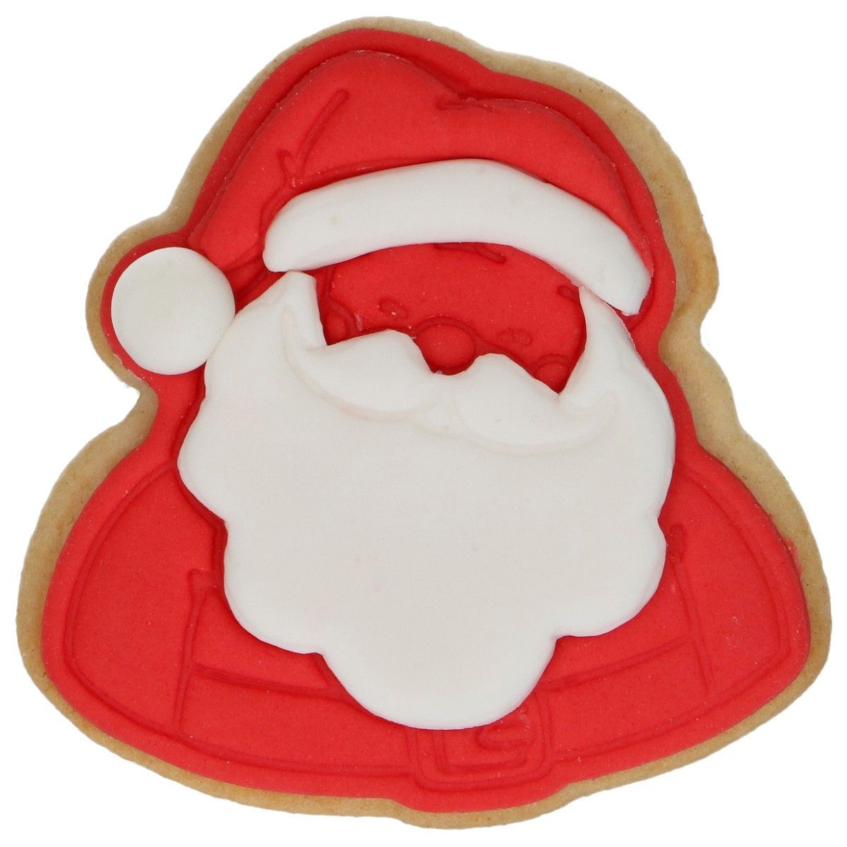 Wilton Koekjesuitsteker met Stempel Kerstman 7,5cm