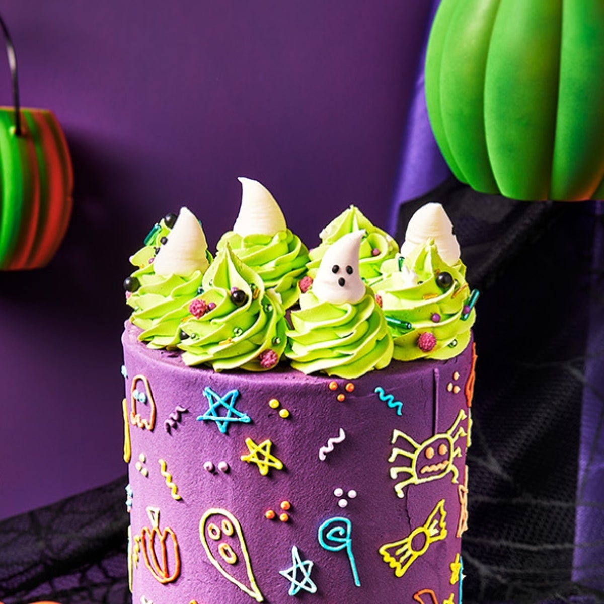 FunCakes Fondant Decoratie 3D Geestjes set/3