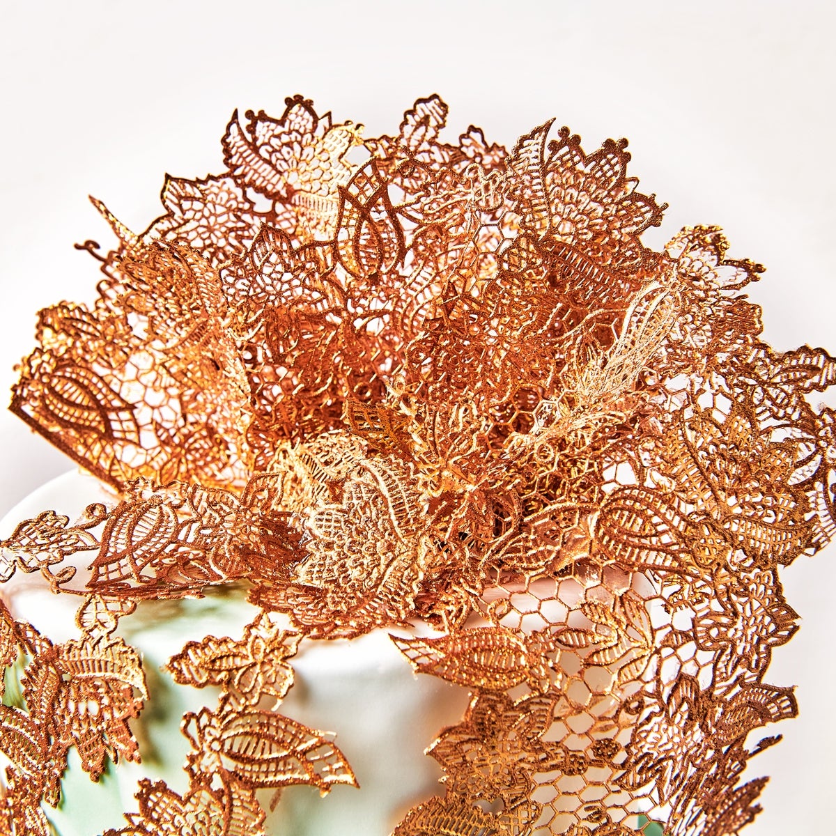 FunCakes Cake Lace Ready to Use Parel Goud 200g