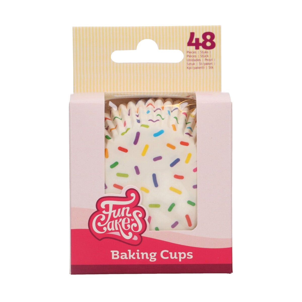FunCakes Baking Cups Sprinkles pk/48