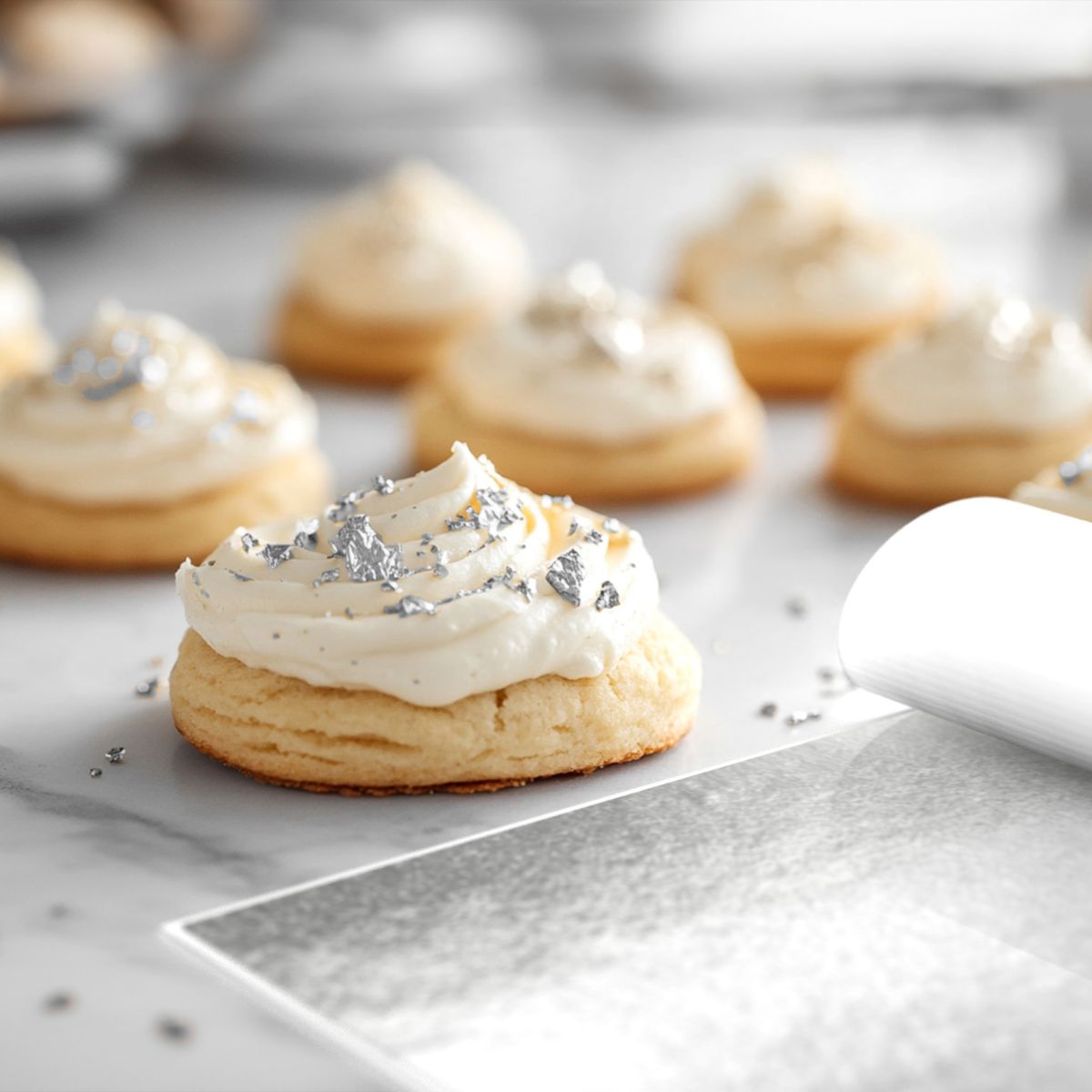 Sugarflair Silver Leaf Transfer