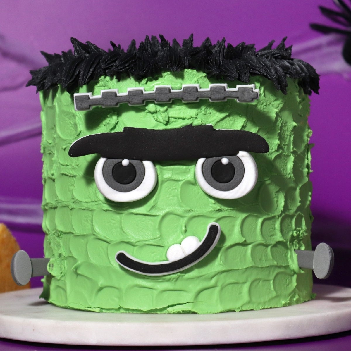 PME Halloween Taart Suikerdecoraties Frankenstein Gezicht set/5