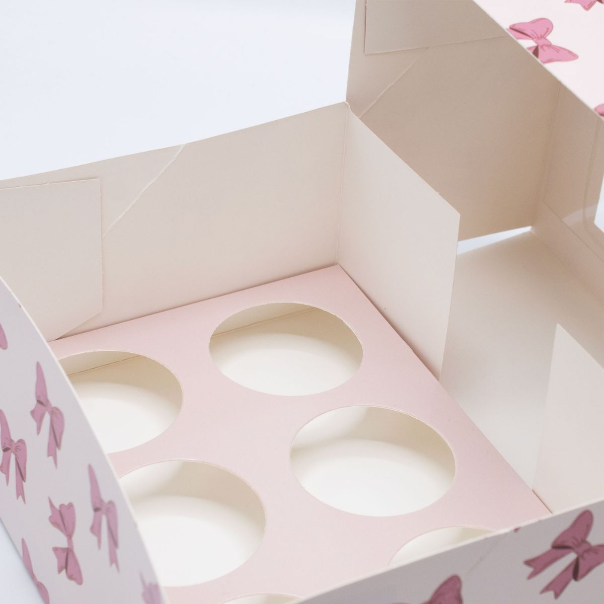 Simply Making Cupcake Doos Pink Ribbons 6 pk/2