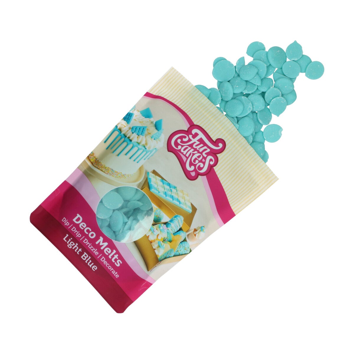 FunCakes Deco Melts Licht Blauw 250g