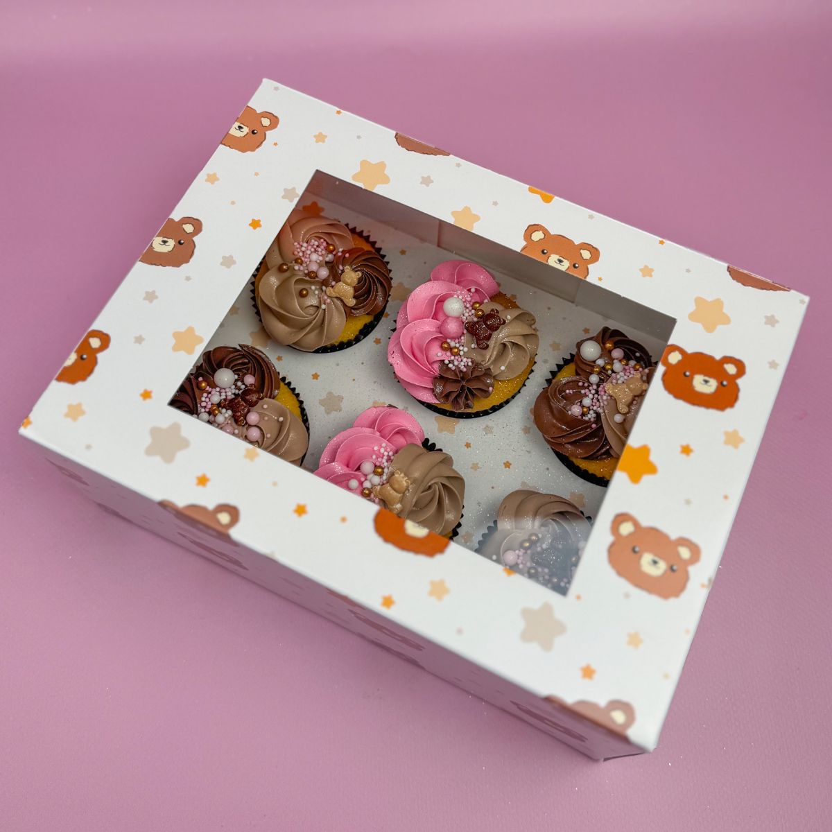 Simply Making Cupcake Doos Baby Bears and Stars 6 pk/2