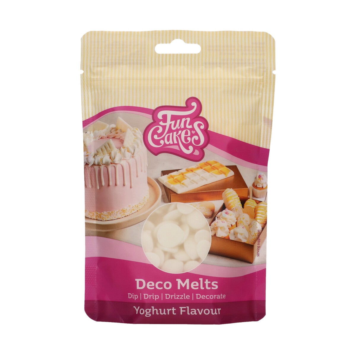 FunCakes Deco Melts Yoghurtsmaak 250g