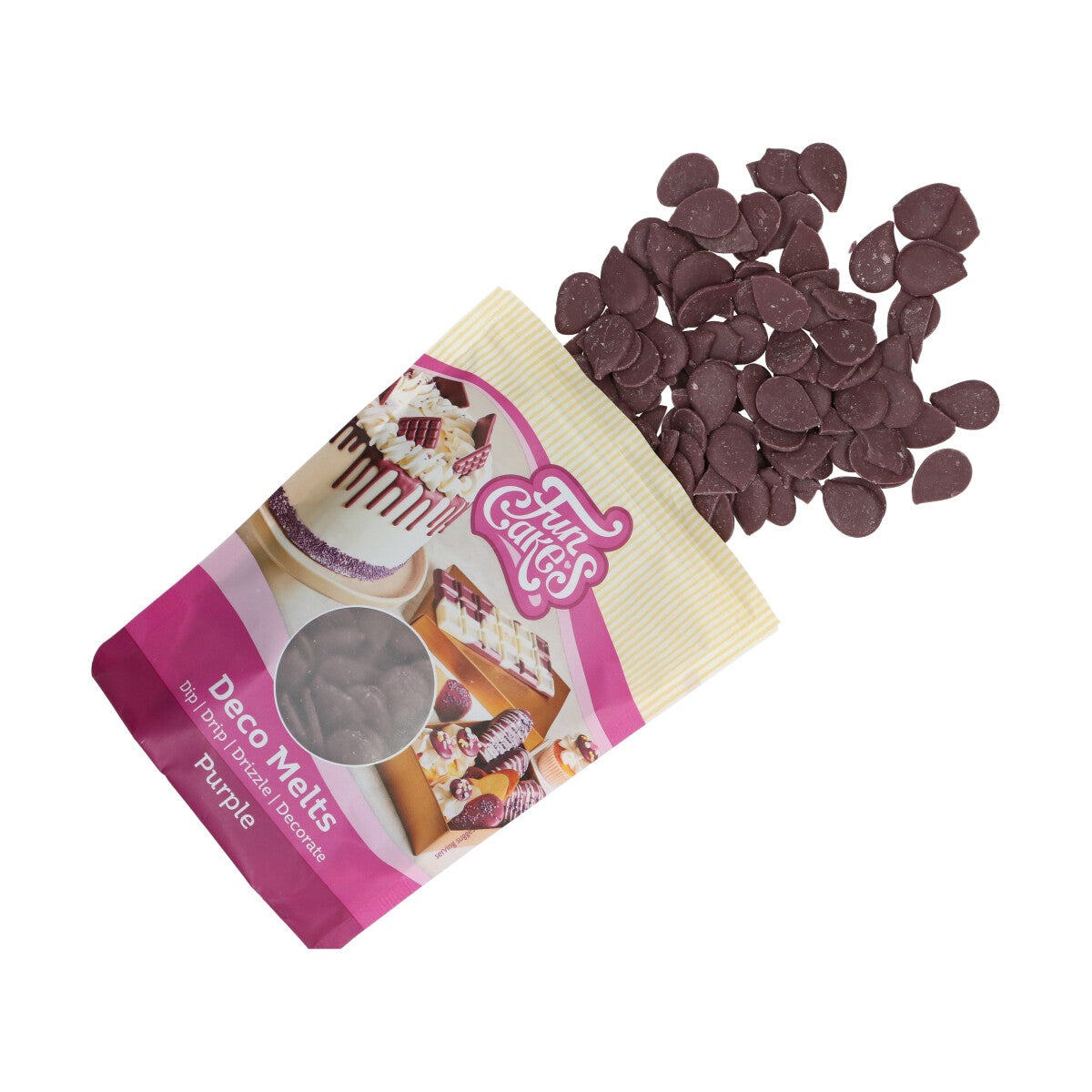 FunCakes Deco Melts Paars 250g