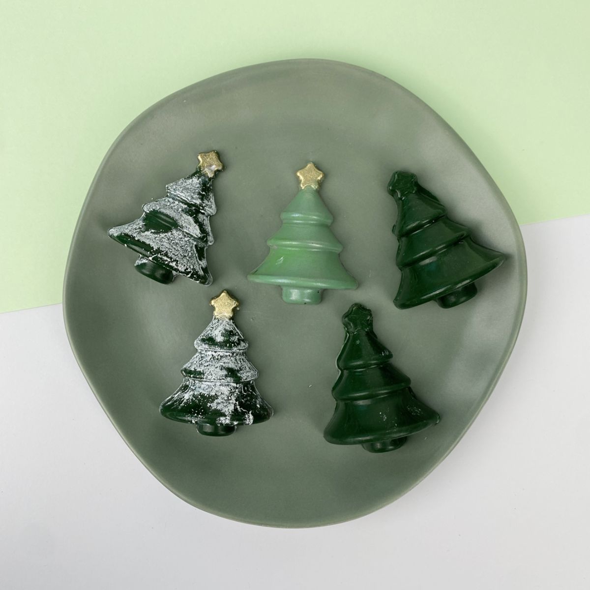BWB Chocolate Mould 3 delig Kerstbomen
