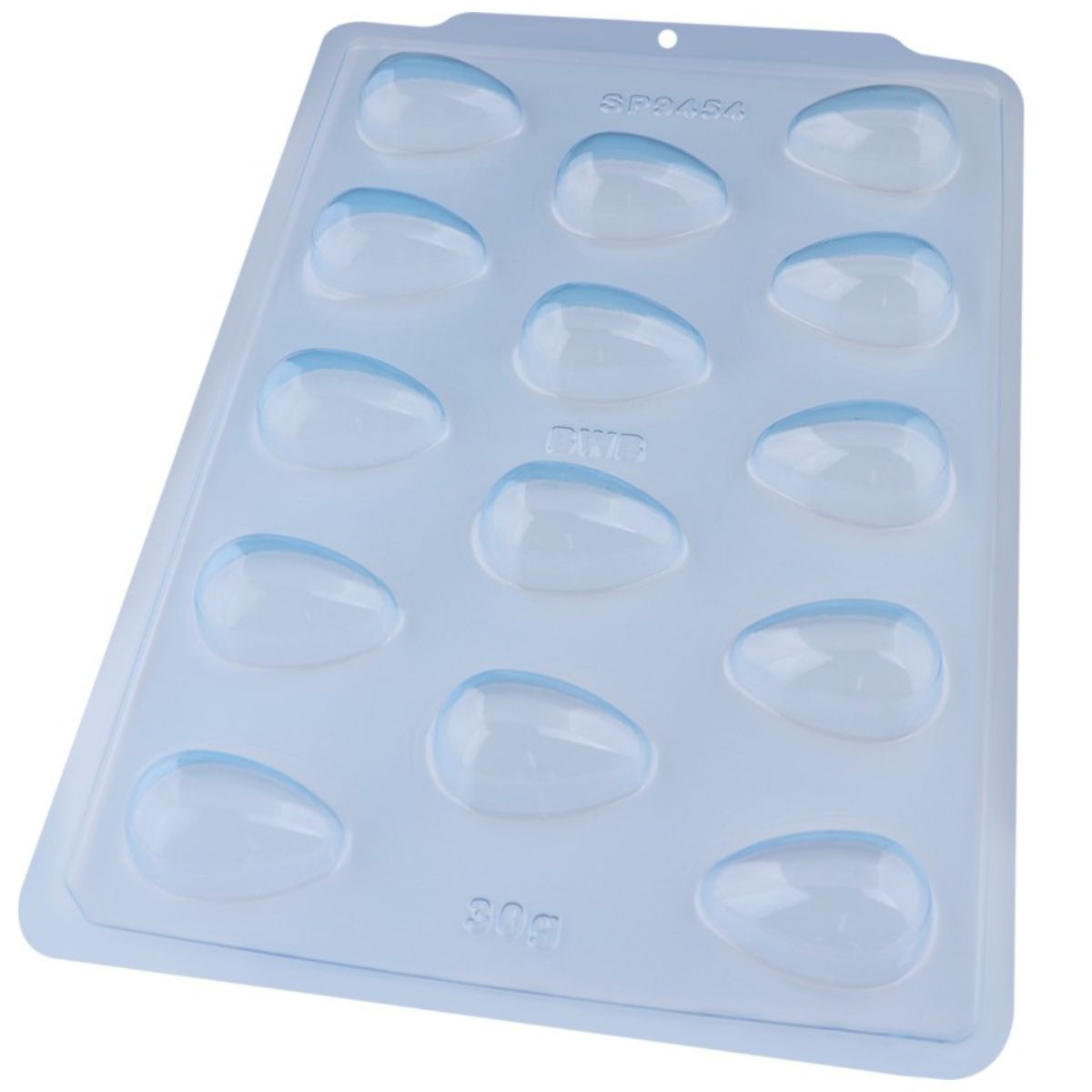 BWB Chocolate Mould 3 delig Gladde Mini Ei 14 Vakken