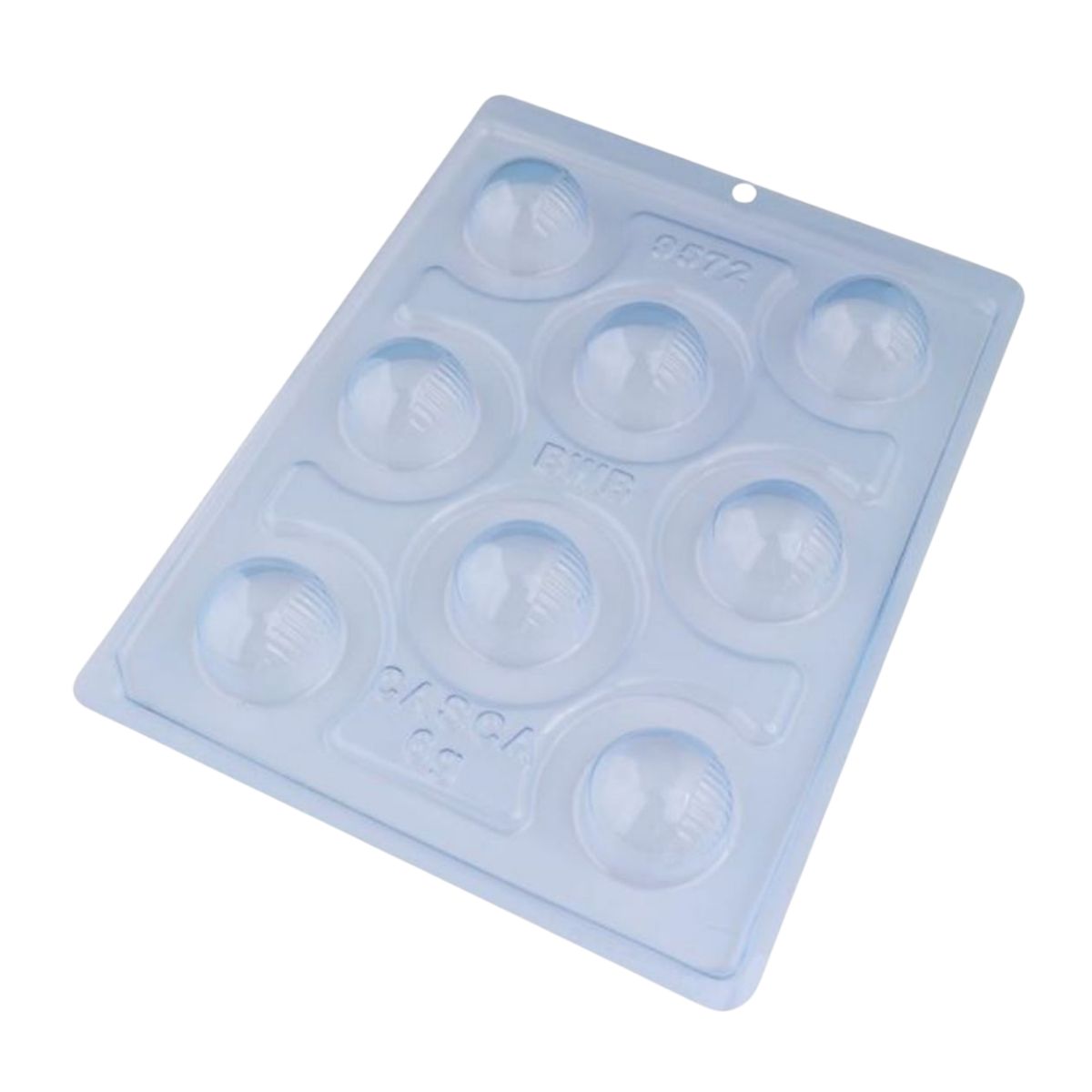 BWB Chocolade Mal 3-delig - Gedetailleerde Ronde Bonbon