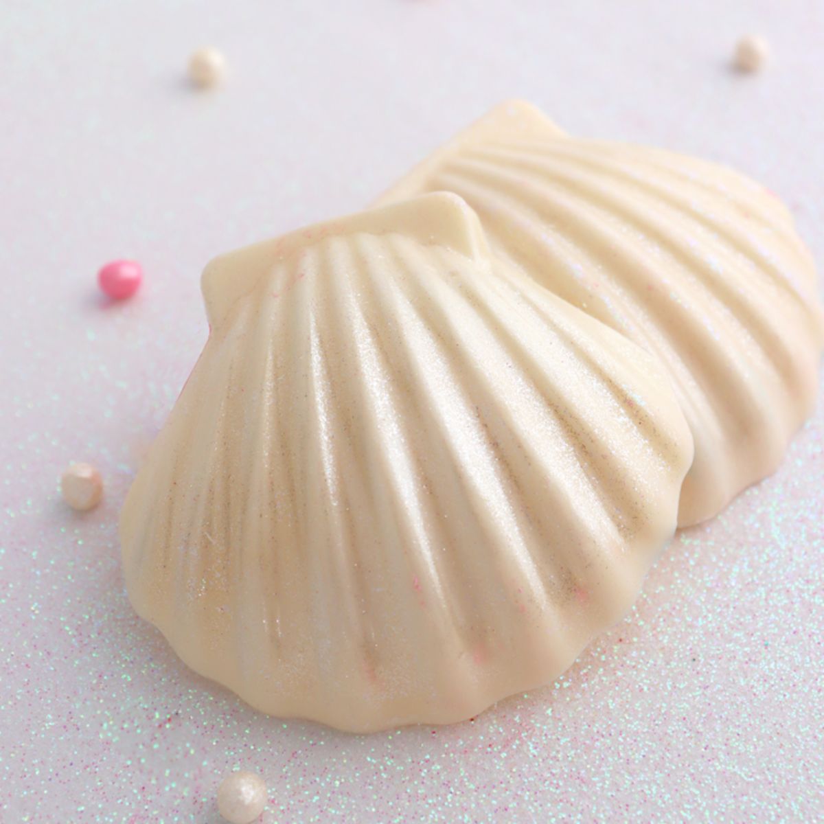 BWB Chocoladevorm 3-delig - Zeeschelpen