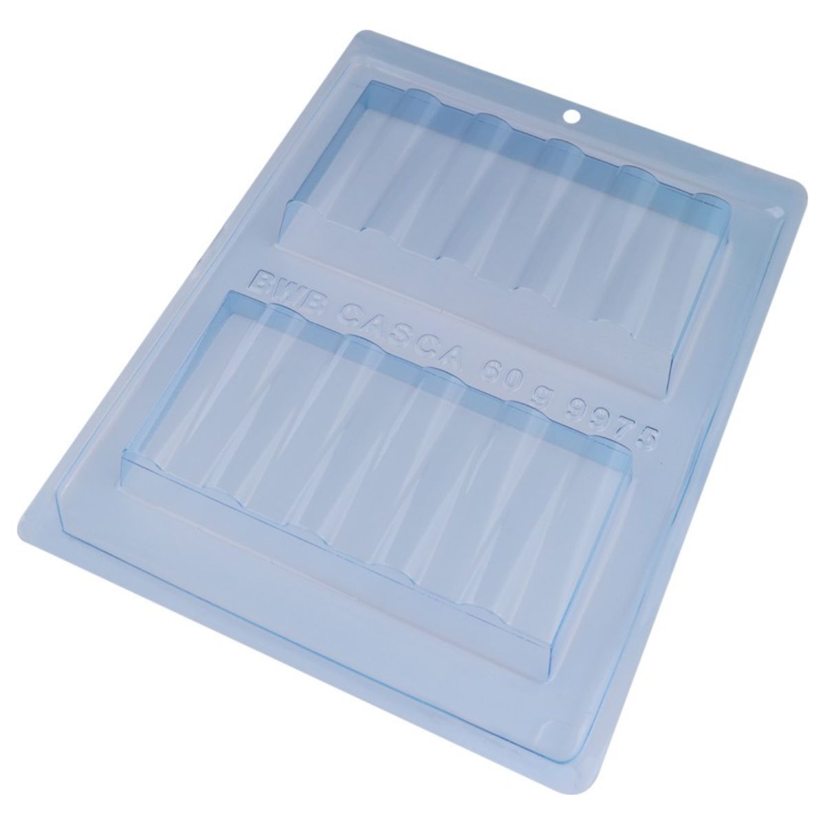 BWB Chocolate Mould 3 delig Chocoladereep Buis Detail