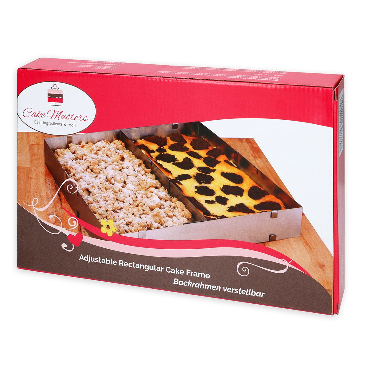 Cake-Masters Verstelbare Taartframe 5cm Hoog