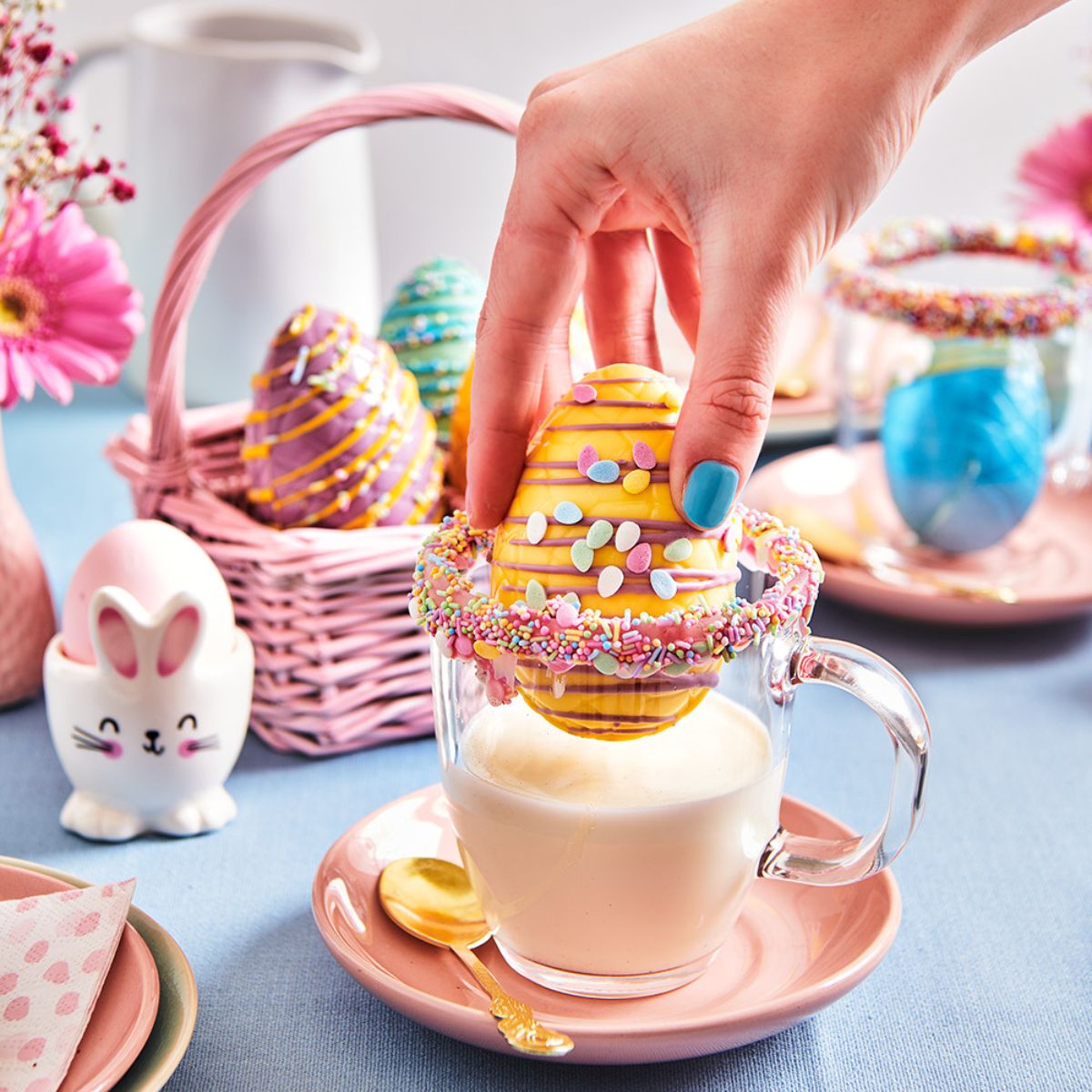 Cake Star Mould Cracked Half Egg Small set/2