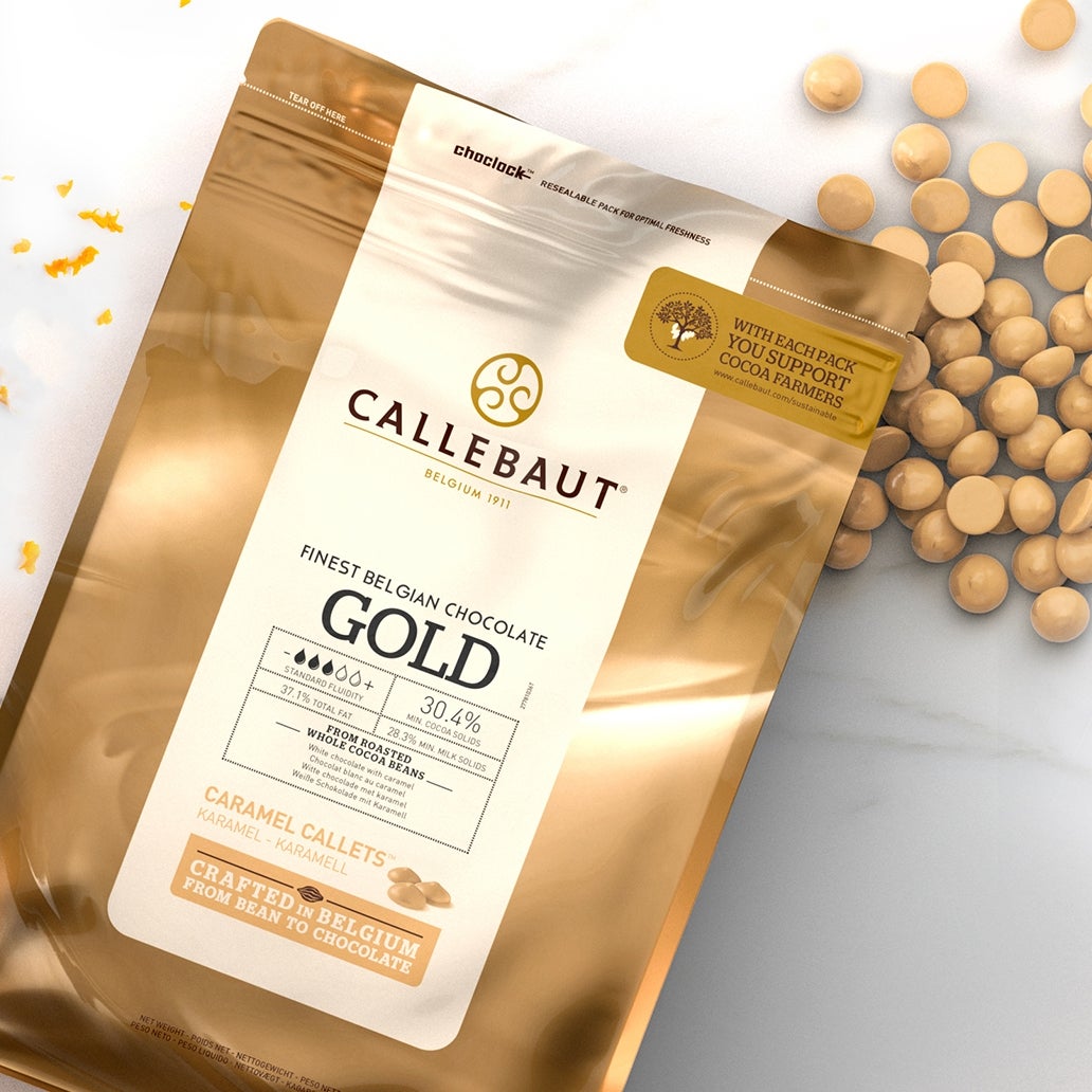 Callebaut Chocolade Callets -Gold- 400g