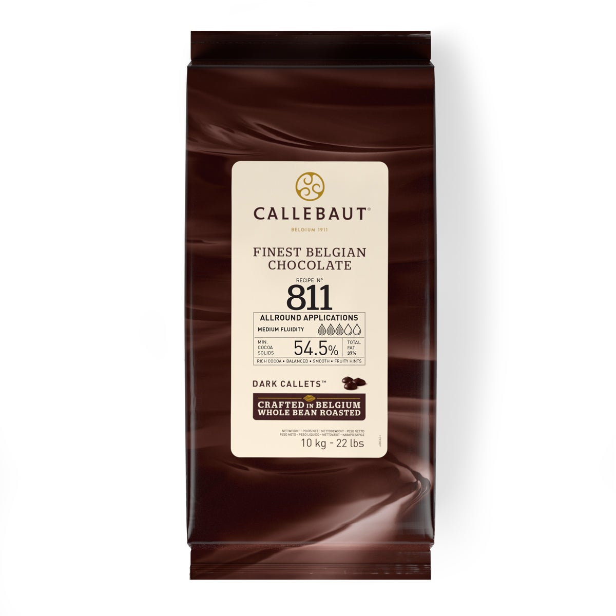 Callebaut Chocolade Callets -Puur- 10 kg