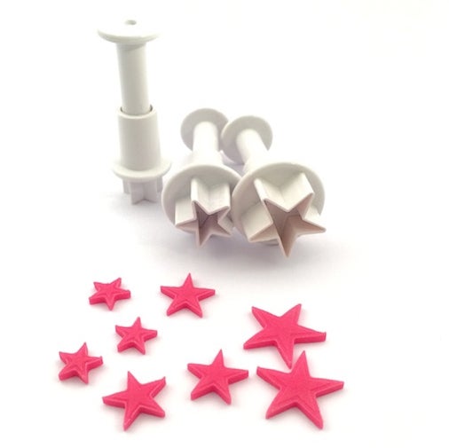 Dekofee Mini Plungers Stars set/3
