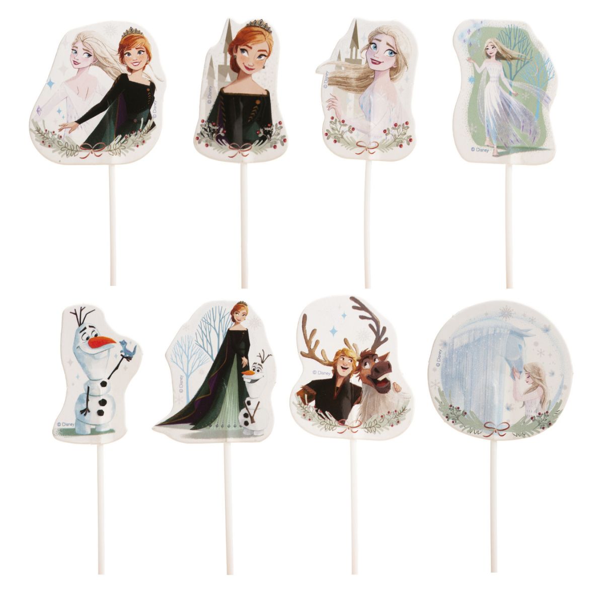 Dekora Disney Frozen Cake Toppers pk/16