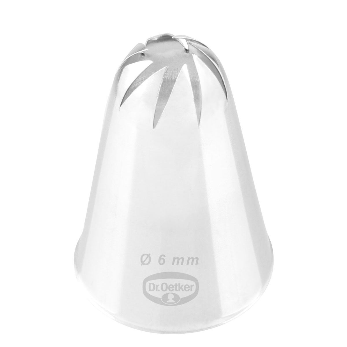 Dr. Oetker Spuitmondje Rozet 6 mm