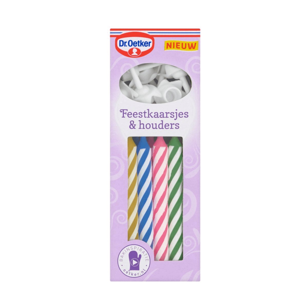 Dr. Oetker Feestkaarsjes & houders