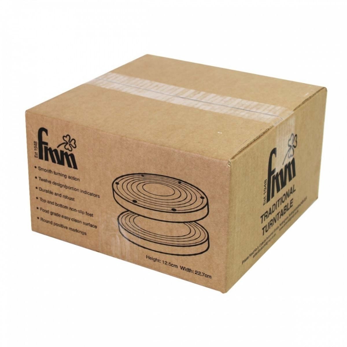 FMM Taartdecoratie Draaitafel Wit Ø23cm