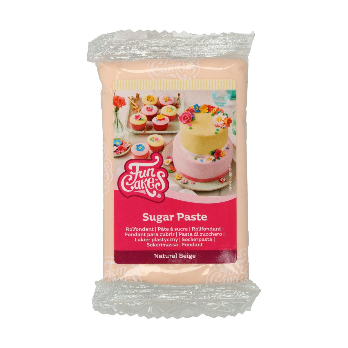FunCakes Rolfondant Natuurlijk Beige 250g