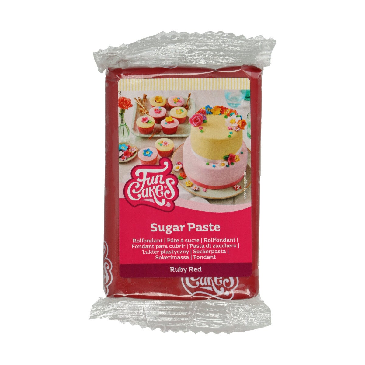 FunCakes Rolfondant Ruby Red 250 g