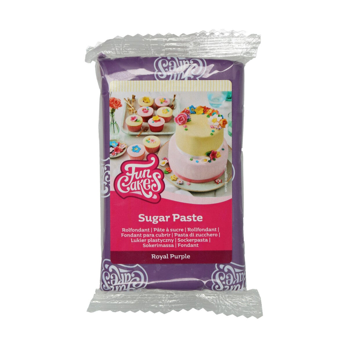 FunCakes Rolfondant Donkerpaars 250g