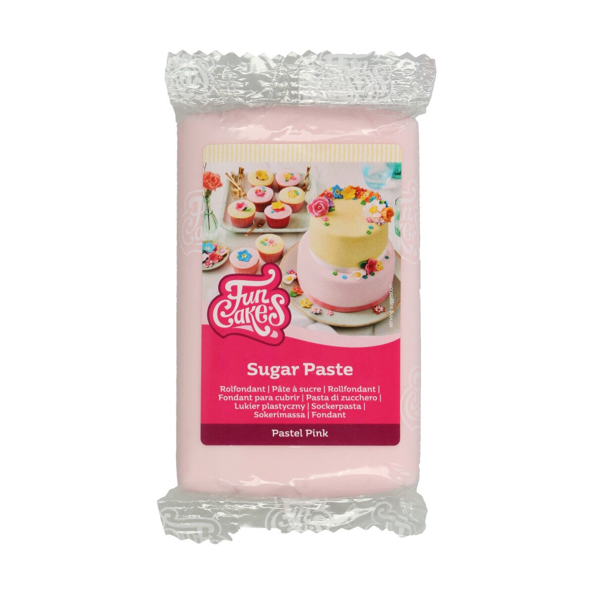 FunCakes Rolfondant Pastel Roze 250g