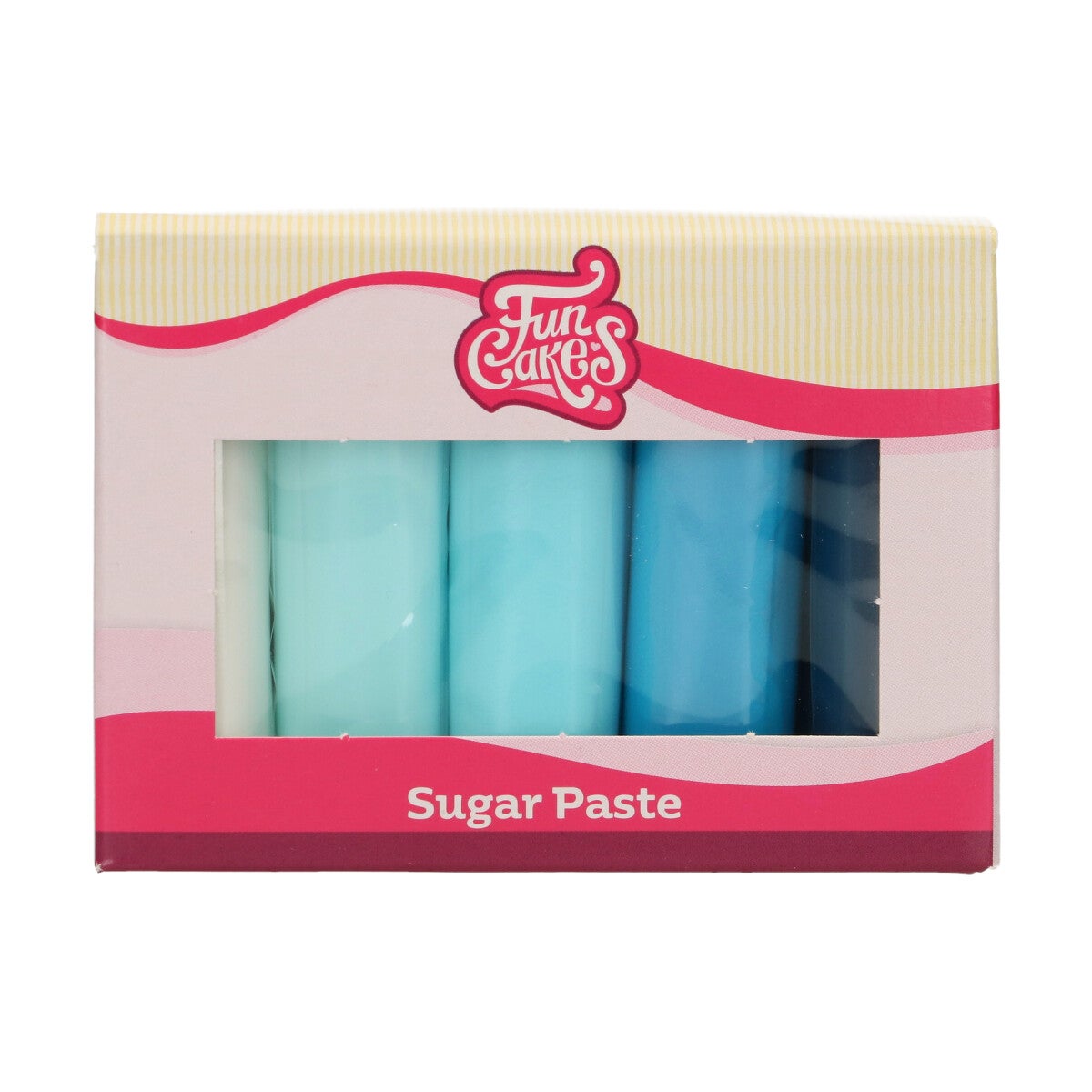 FunCakes Rolfondant Multipack Blauw Palet 5x100g