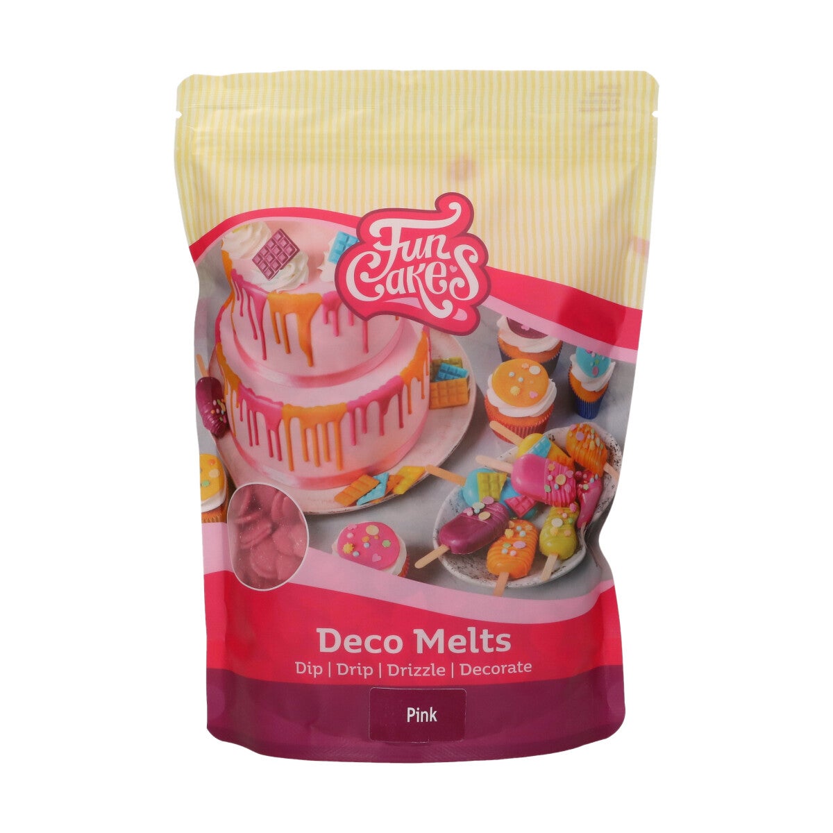 FunCakes Deco Melts - Roze - 1kg