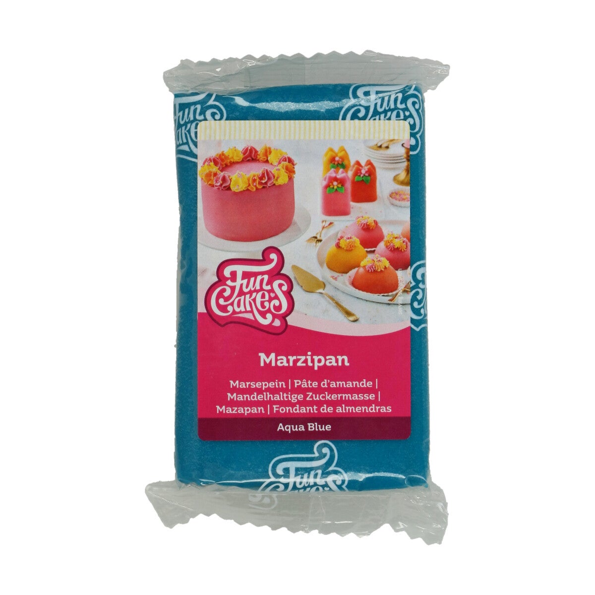 FunCakes Marsepein Aqua Blue 250 g