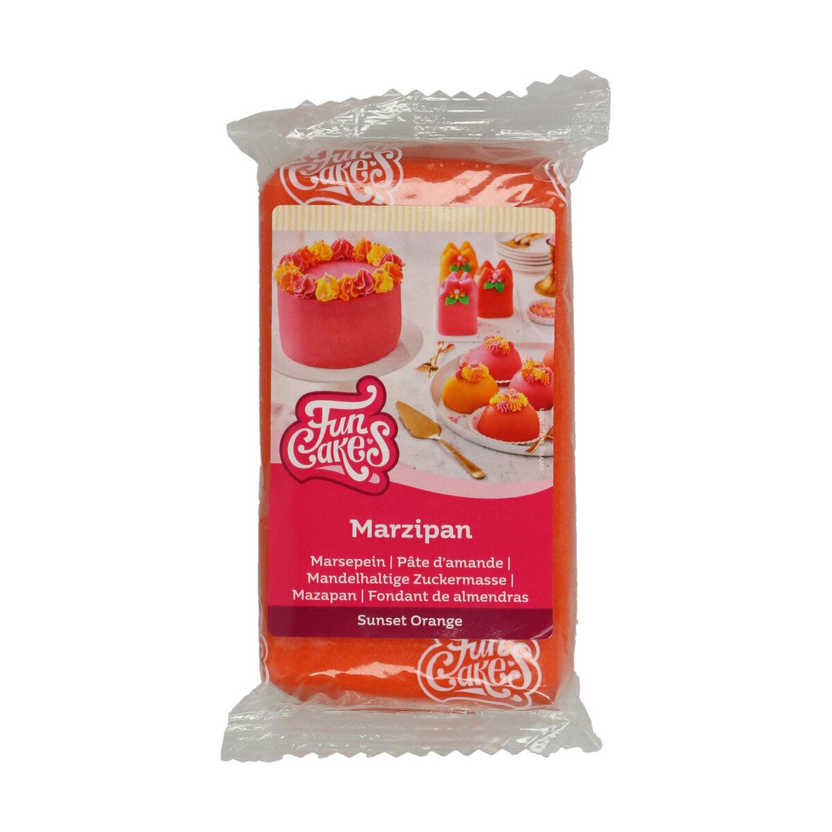 FunCakes Marsepein Sunset Orange 250 g