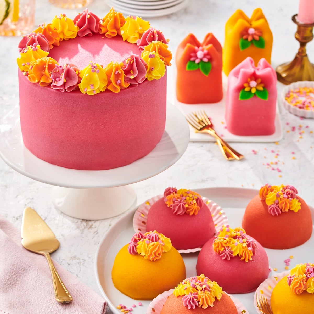 FunCakes Marsepein Multipack Essential Colours 5x100 g