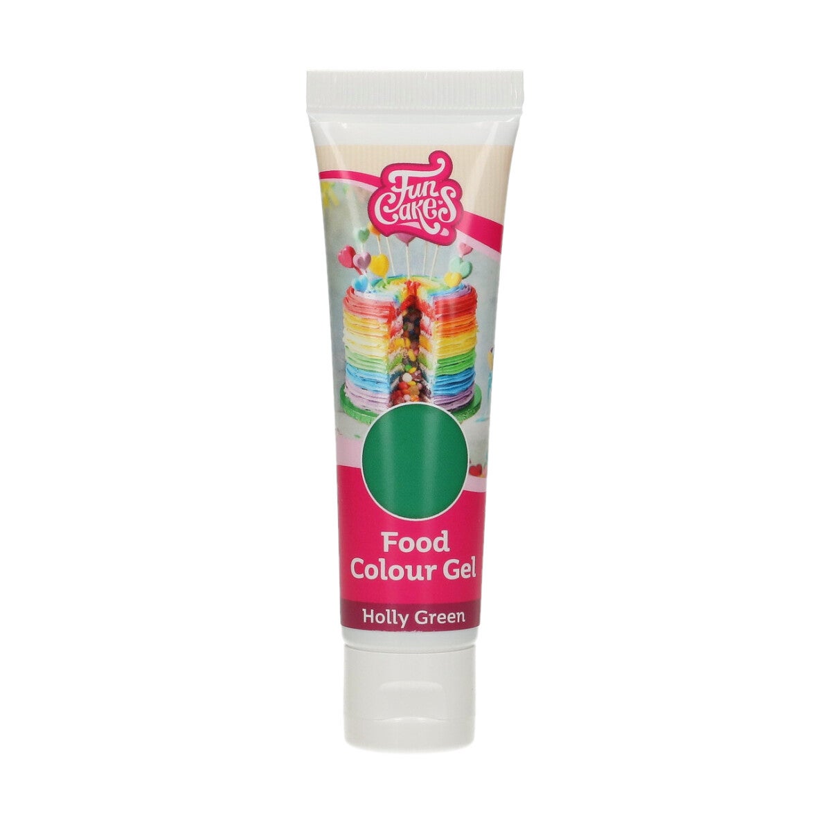FunCakes Food Colour Gel Holly Green 30 g