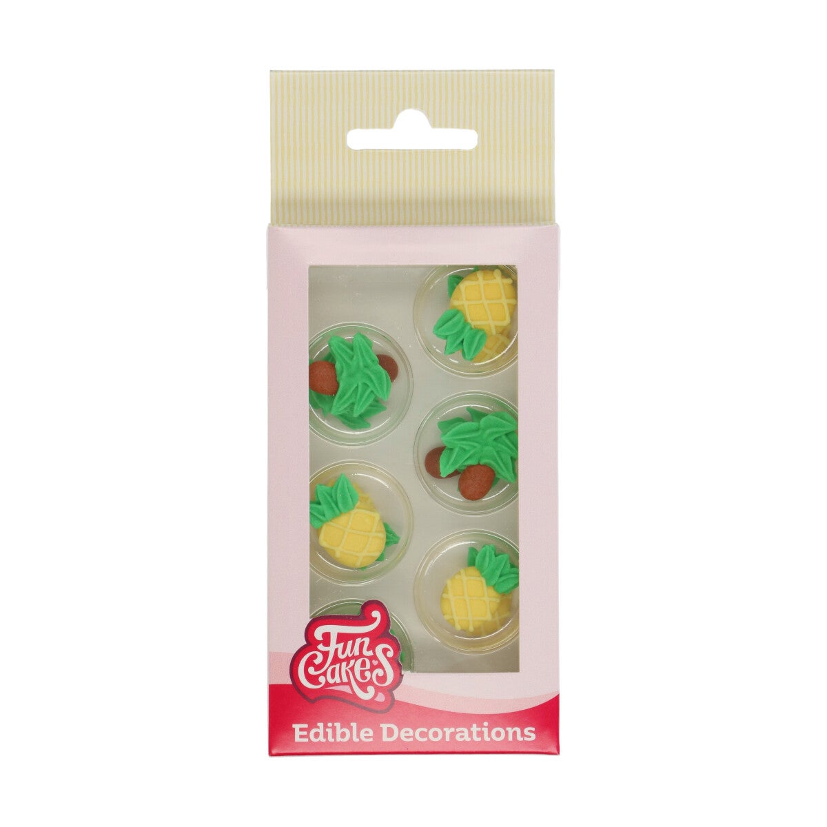 FunCakes Suikerdecoratie Ananas & Palmbomen Set/12