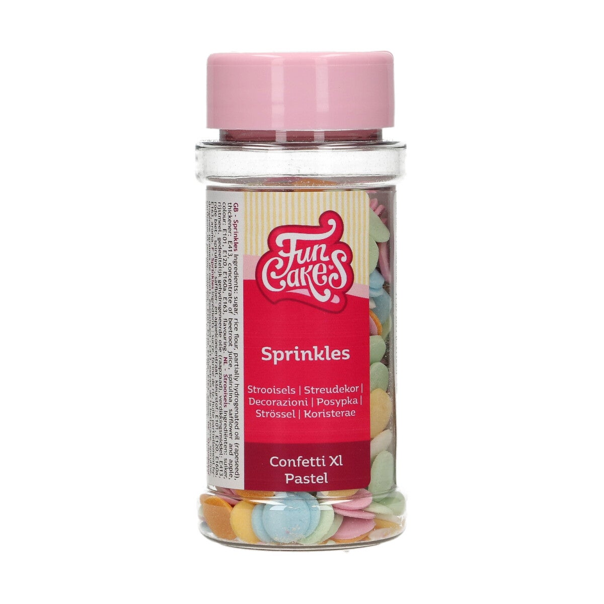 FunCakes Confetti XL Pastel 55g