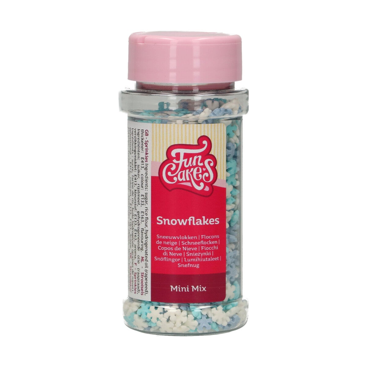 FunCakes Mini Sneeuwvlokken Mix 50 g