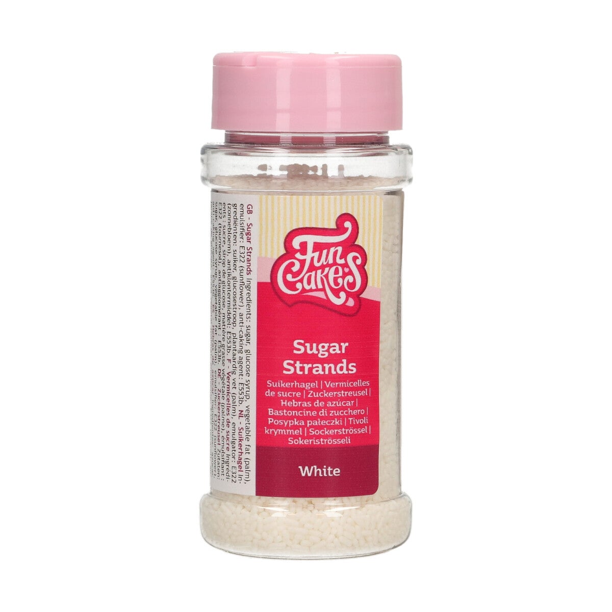 FunCakes Sugar Strands Wit 80 g